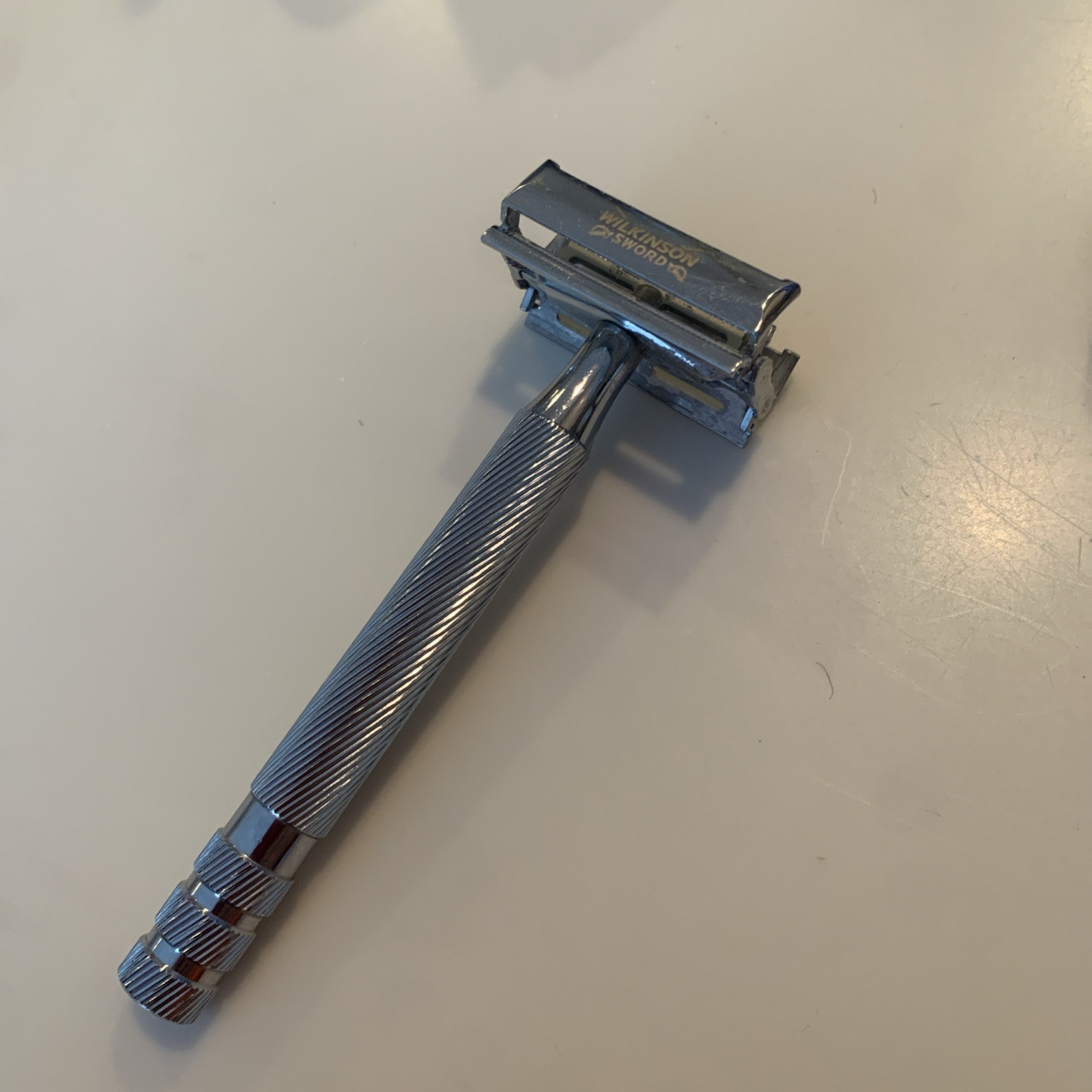 Vintage Wilkinson Sword Safety Razor Chrome Finish