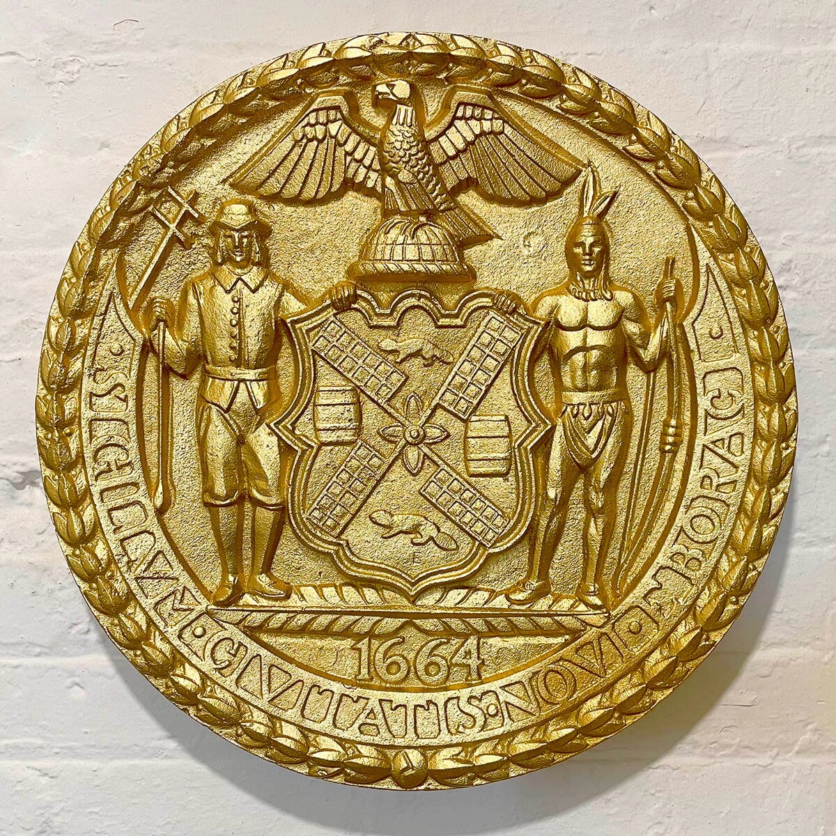 SEAL OF THE CITY OF NEW YORK FROM THE WEST SIDE ELEVATED HIGHWAY SEAL OF THE CITY OF NEW YORK FROM THE WEST SIDE ELEVATED HIGHWAY