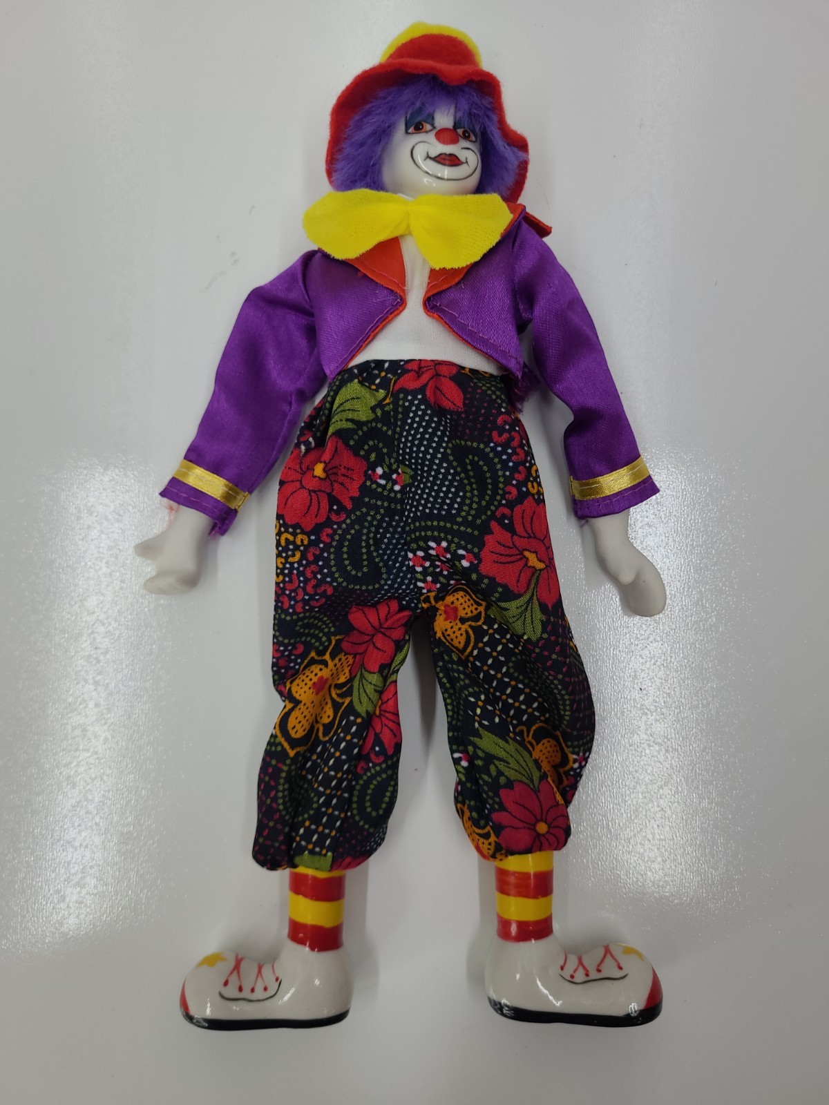Vintage Ganz Clown Posable Porcelain Hands/Feet, 13