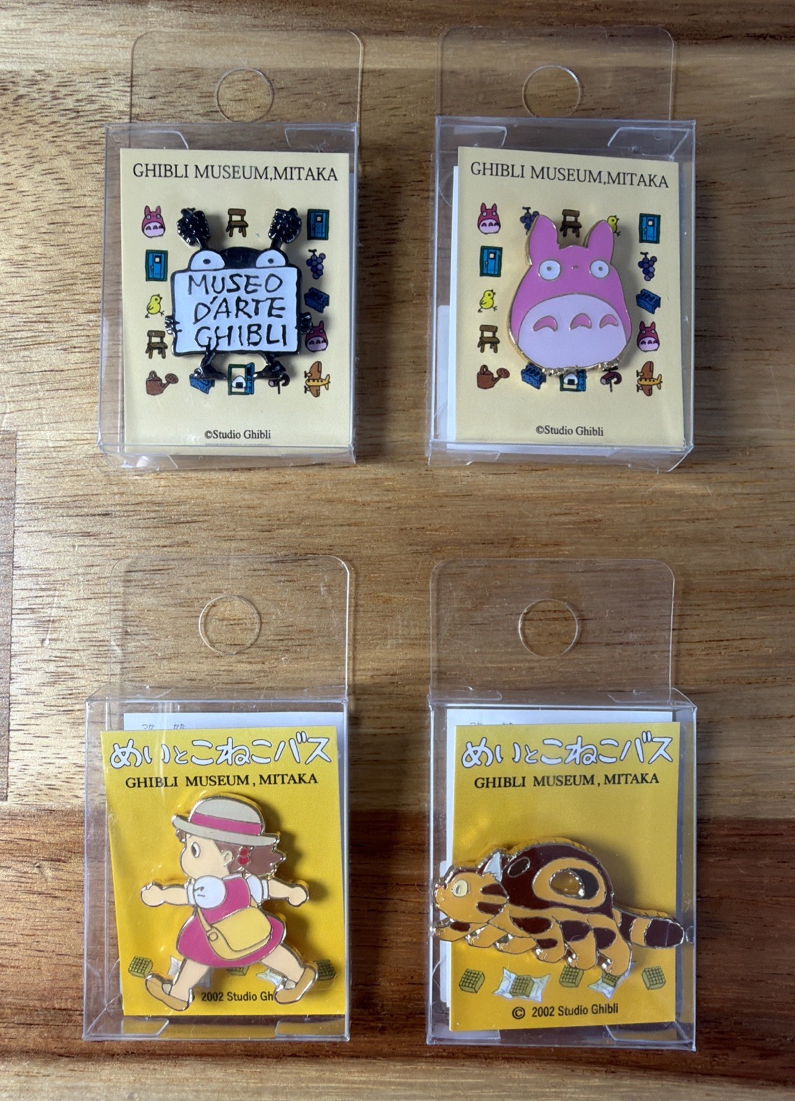NEW GHIBLI MUSEUM Mitaka MEI Catbus My Neighbor Totoro Pin Badge Japan Exclusive