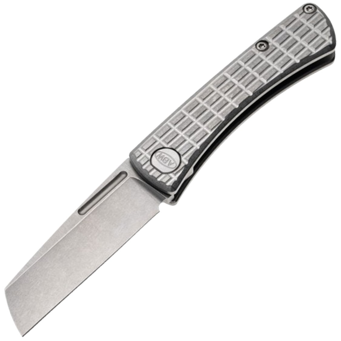 American Bladeworks Slip Joint Gray Frag Titanium Folding MagnaCut Knife WFRAG