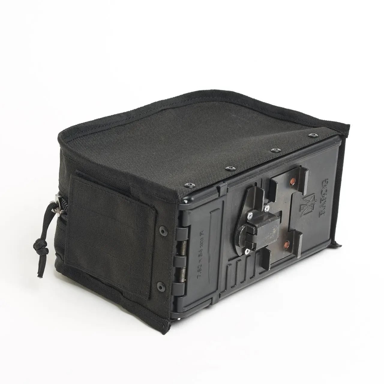 PK/PKM Soft Ammo Box 100rnd Black Camo Cordura 1000D Tactical Pouch Free Patch