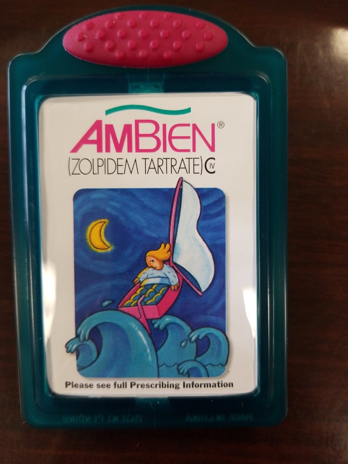 Drug Rep Pharmaceutical Advertising Promo Magnetic Clip AMBIEN(4 clips)