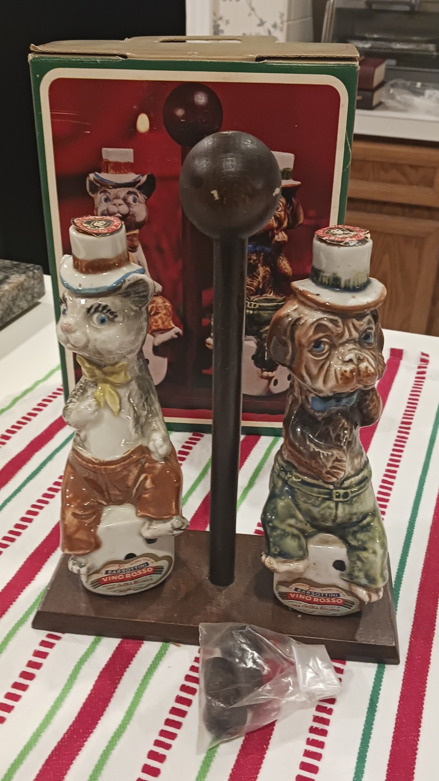 Vintage Barsotinni Vino Rosso Decanter Set. With Original Box. 