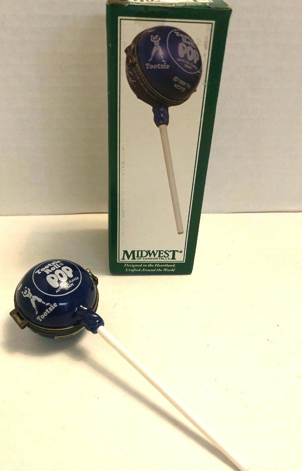 Long Box Tootsie Roll Pop PHB Hinged Box  Midwest of Cannon Falls