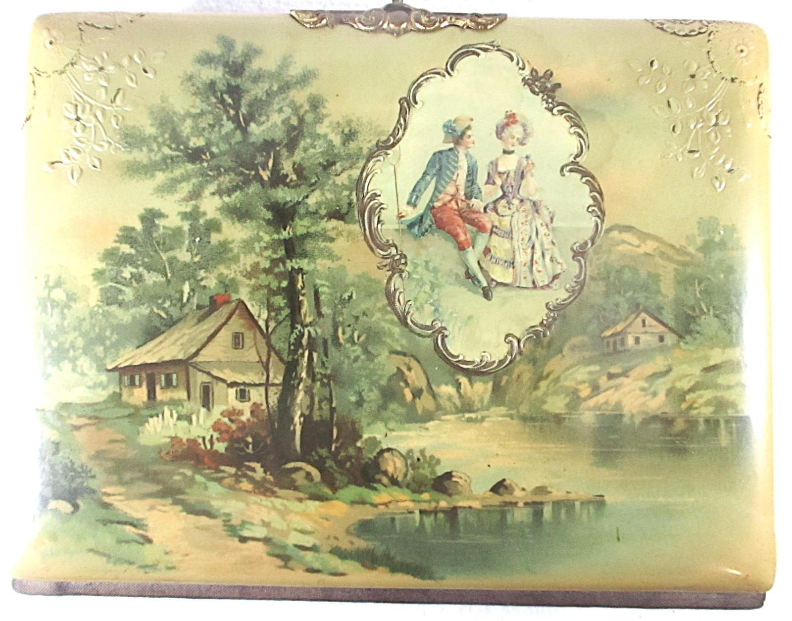 CA 1890'S VICTORIAN STYLE CELLULOID DESIGN PHOTO ALBUM, AMERICAN FINE CONDITION CA 1890'S VICTORIAN STYLE CELLULOID DESIGN PHOTO ALBUM, AMERICAN FINE CONDITION