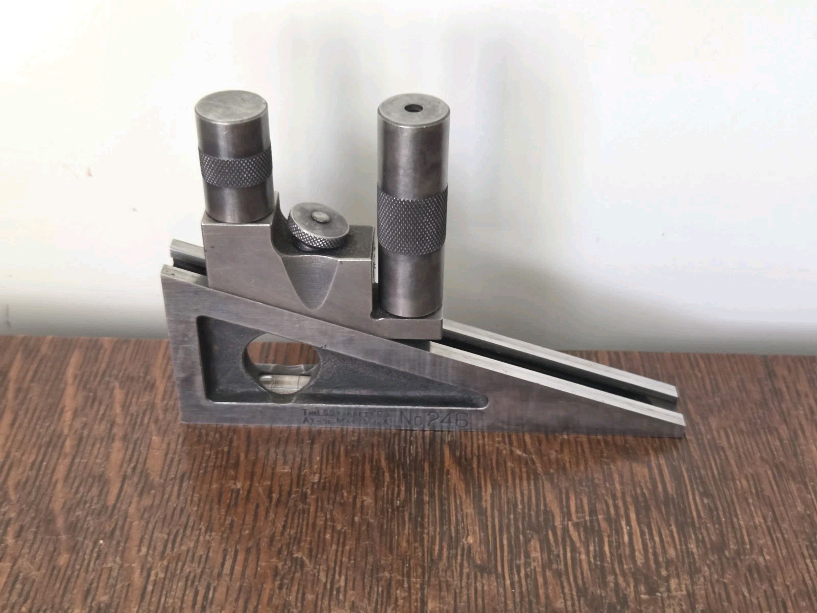Starrett No. 246 Planer & Shaper Gage w/(2) Extensions Machinist Tool USA 