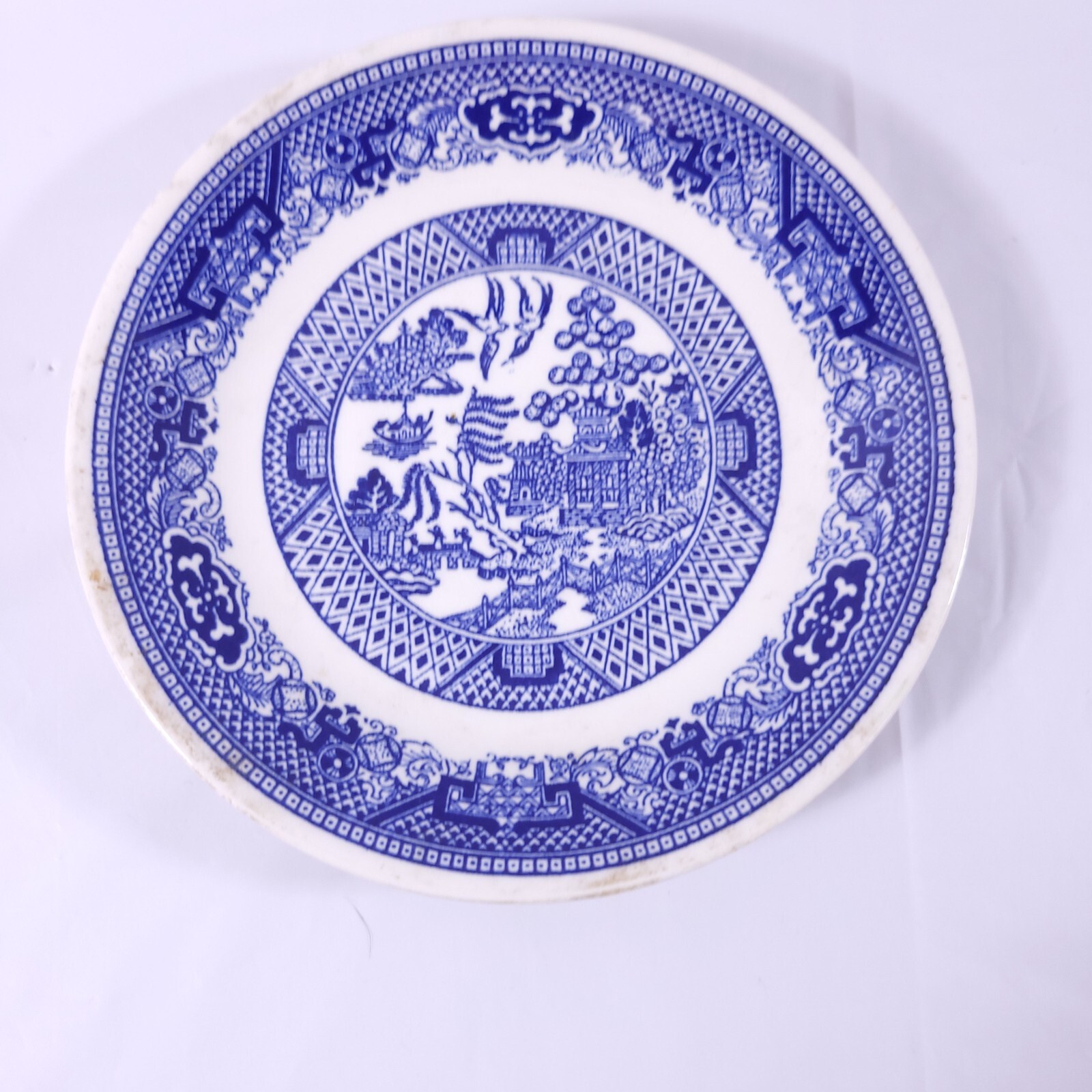 Royal China Willow Ware Blue Print J54 Vintage Plate Decor READ Royal China Willow Ware Blue Print J54 Vintage Plate Decor READ