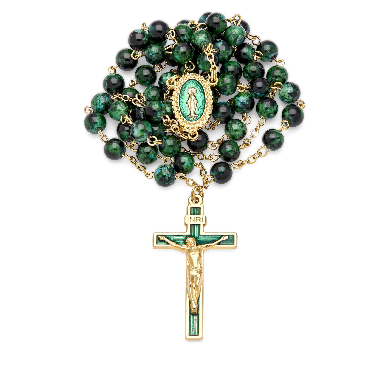 Mondo Cattolico Rosary Beads catholic for Women and Men from Vatican, Miraculous Mondo Cattolico Rosary Beads catholic for Women and Men from Vatican, Miraculous