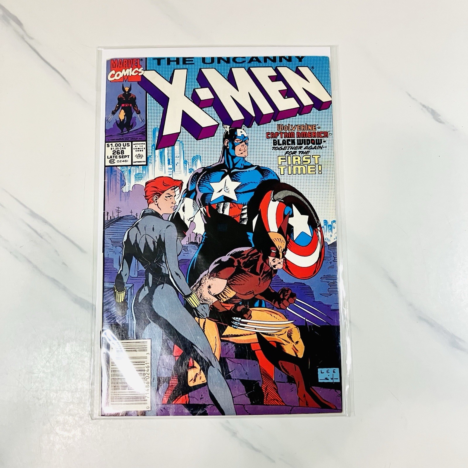 The Uncanny X-Men #268 Newsstand Variant (Marvel Comics Late September 1990) The Uncanny X-Men #268 Newsstand Variant (Marvel Comics Late September 1990)
