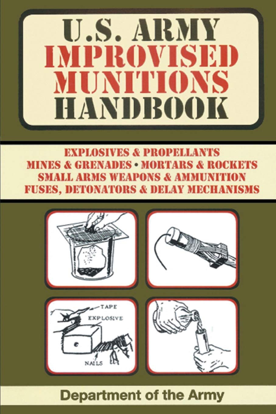 U.S. Army Improvised Munitions Handbook US Army Survival Paperback February 2017