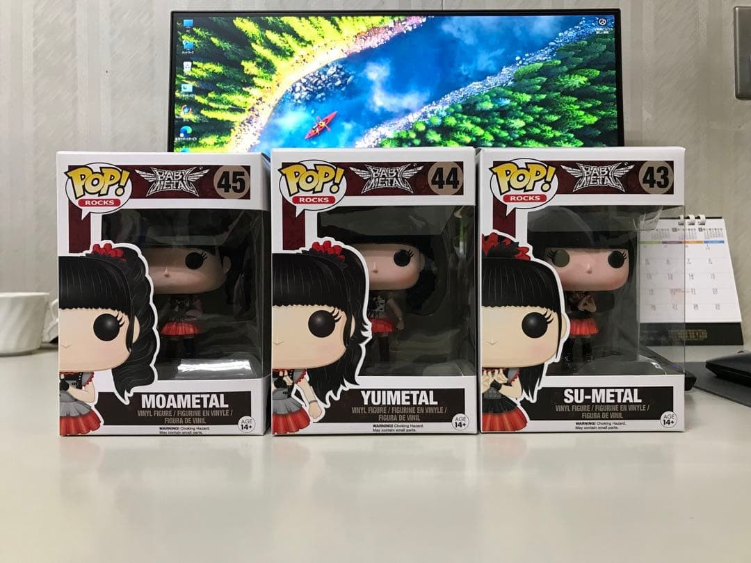 Funko POP Rocks BABYMETAL Figure 3 Set SU-METAL YUIMETAL MOAMETAL Sealed 2016