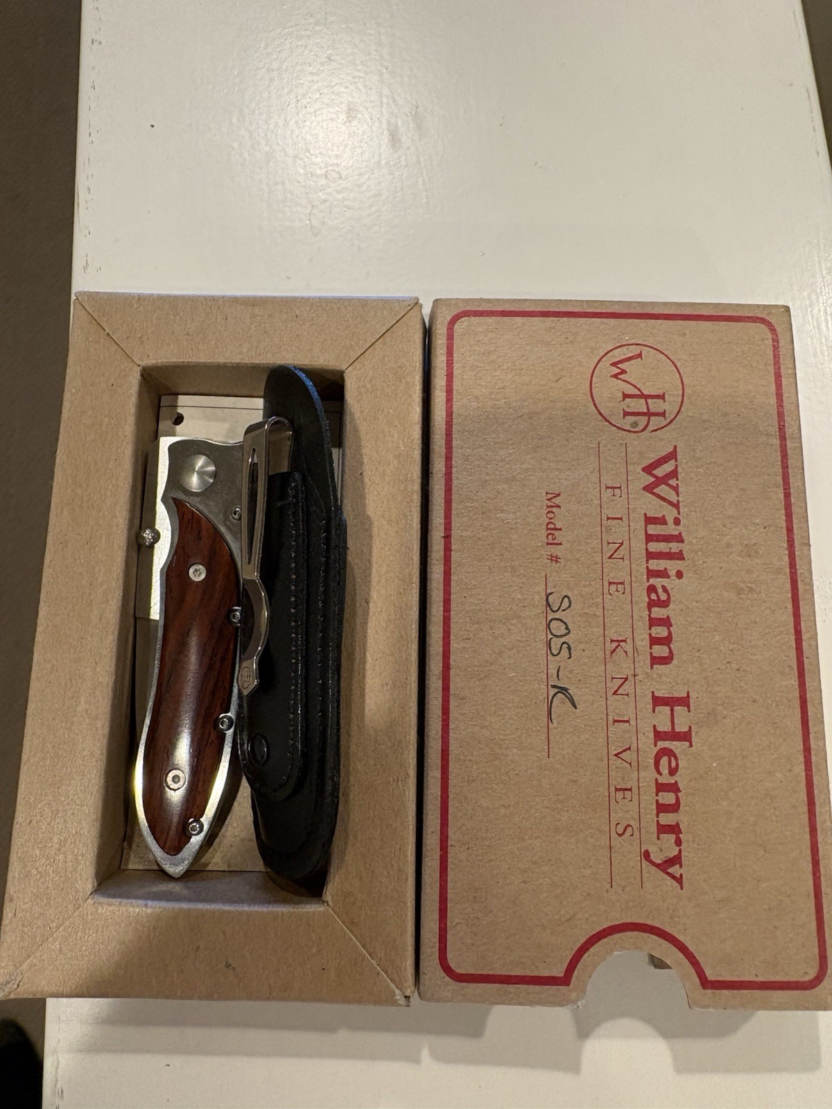 William Henry SO5-R Evolution Pocketknife
