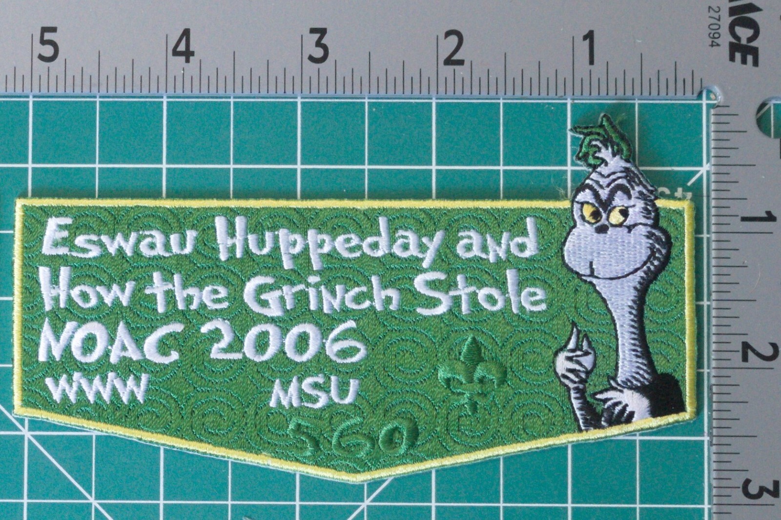 BSA OA Eswau Huppeday 560 S-43 NOAC 2006 Lodge Flap