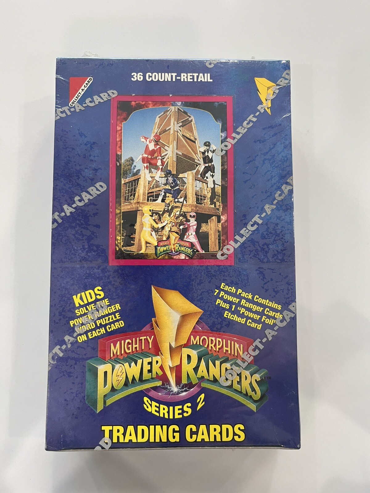 1994 Collect A Card Mighty Morphin Power Rangers Series 2 Saban Cards PER PACK