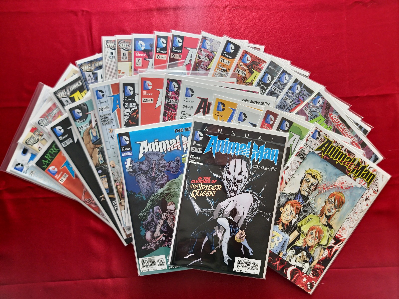 Animal Man, Vol. 2 #0-29 + Annuals #1-2 Complete Run - VF/NM to NM - DC Comics