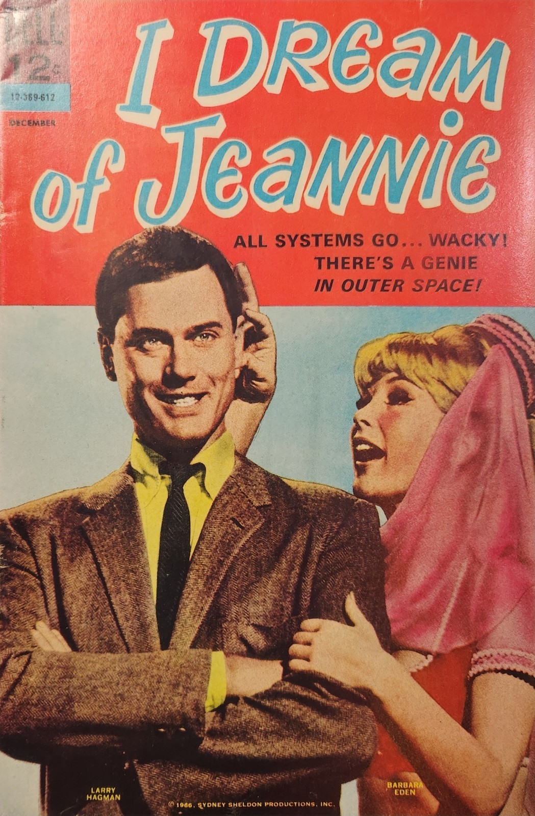 I Dream of Jeannie 2 - Dell - TV - RARE - Photo Cover - 1966 - HIGH GRADE