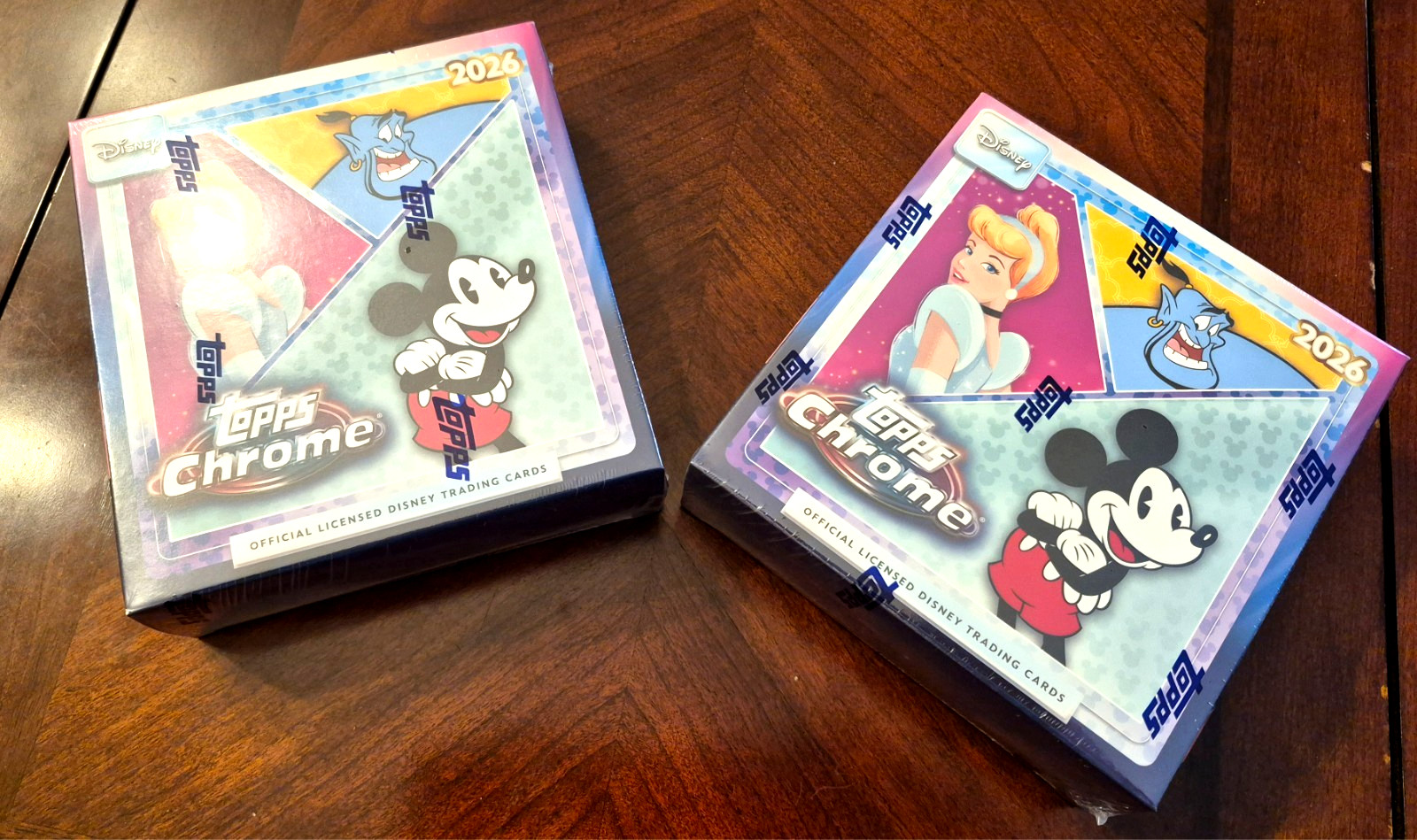 2026 Topps Chrome Disney Mega Box Lot of 2 - Sealed🔥🔥🔥