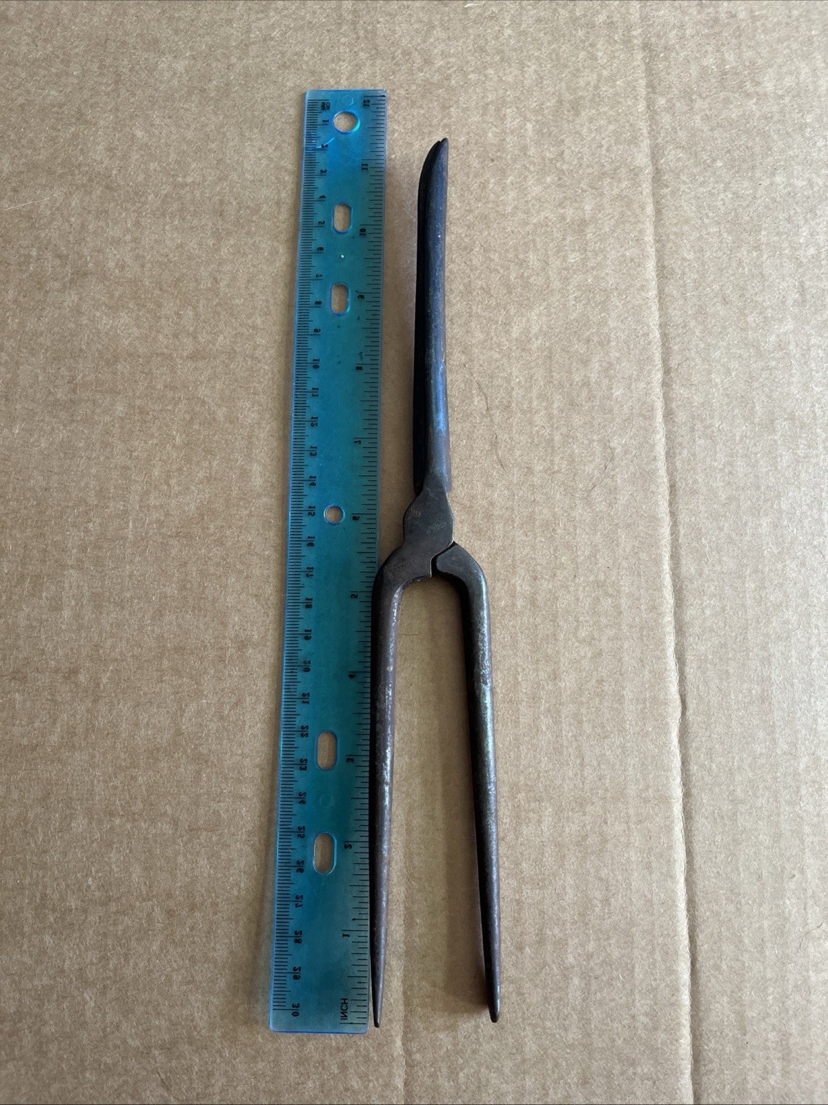 Antique ACIER French Stove Heated Hair Curling Iron Antique ACIER French Stove Heated Hair Curling Iron