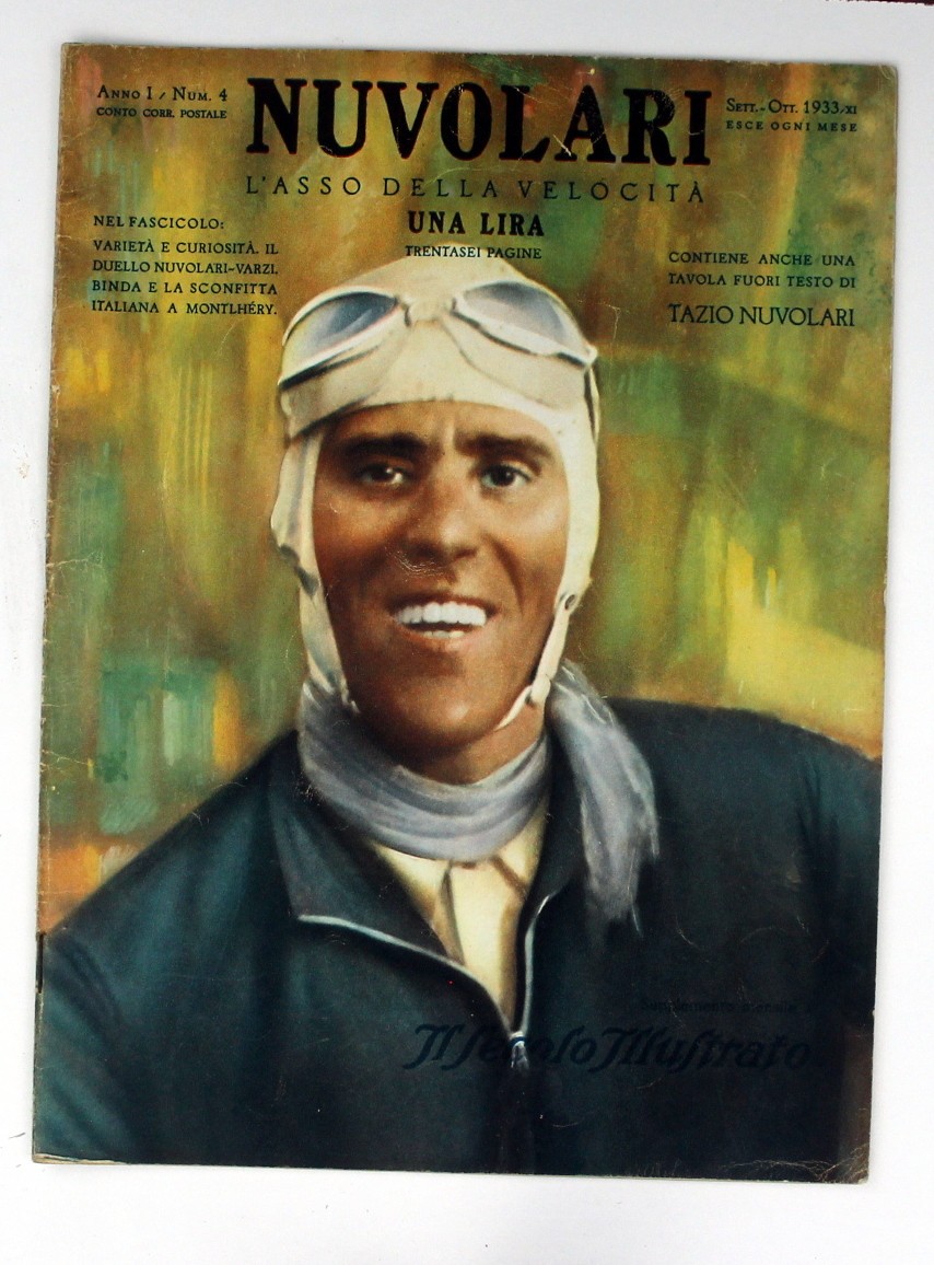 Nuvolari l'Asso della Velocità - monographic number - 1933 Nuvolari l'Asso della Velocità - monographic number - 1933