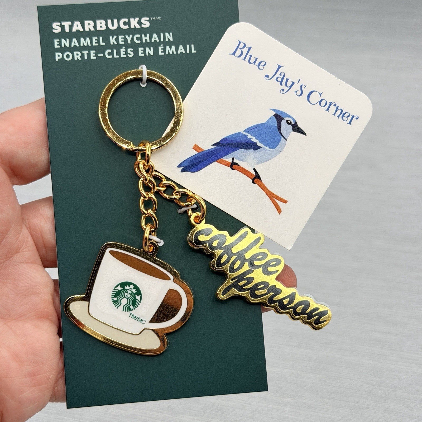 Starbucks Keychain Bag Charm Coffee Person Cup Enamel 2026 Release