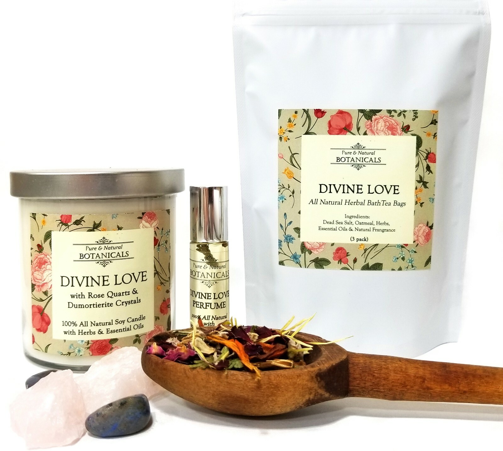 Divine Love Ritual Kit All Natural Trust Faith Hope Healing Wiccan Pagan Magick