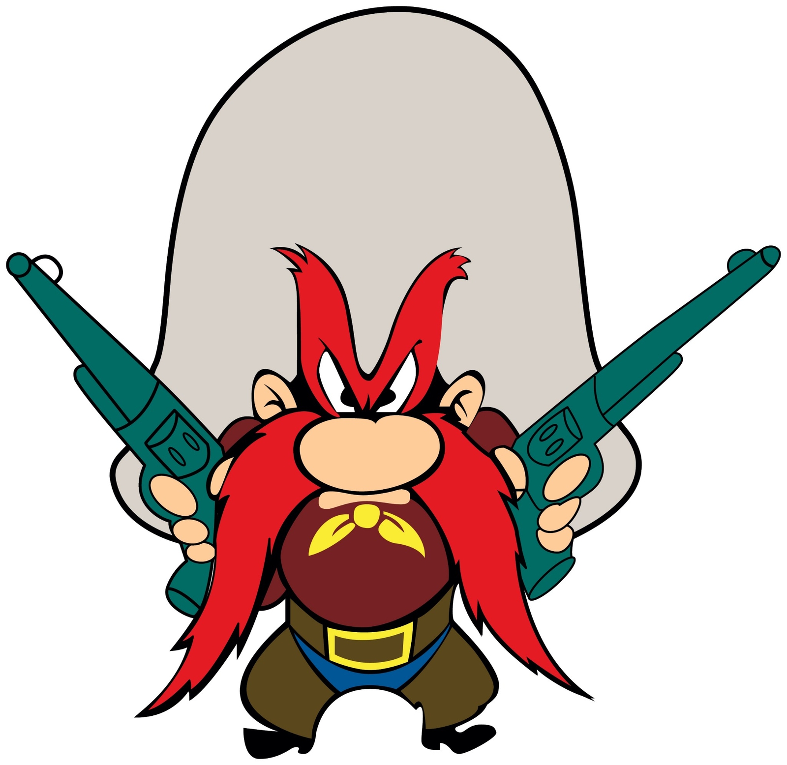 Yosemite Sam Sticker / Vinyl Decal  | 10 Sizes with TRACKING