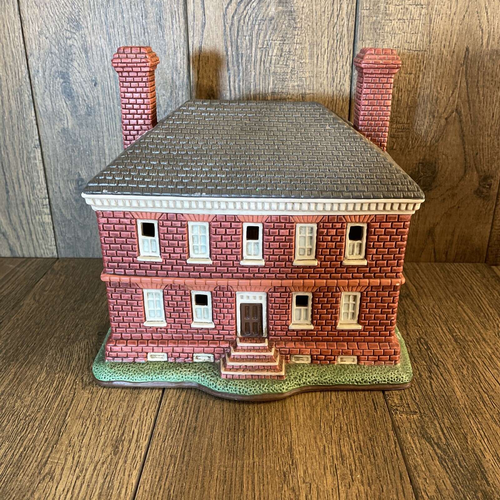 Lefton Colonial Williamsburg George Wythe House 1996 Porcelain Village Building