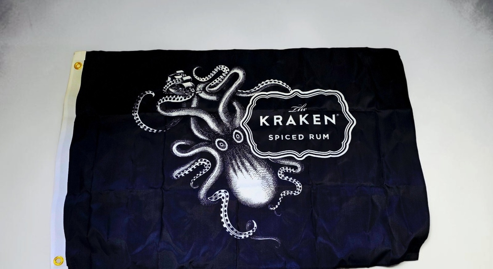The Kraken Black Spiced Rum Banner Flag (37.5
