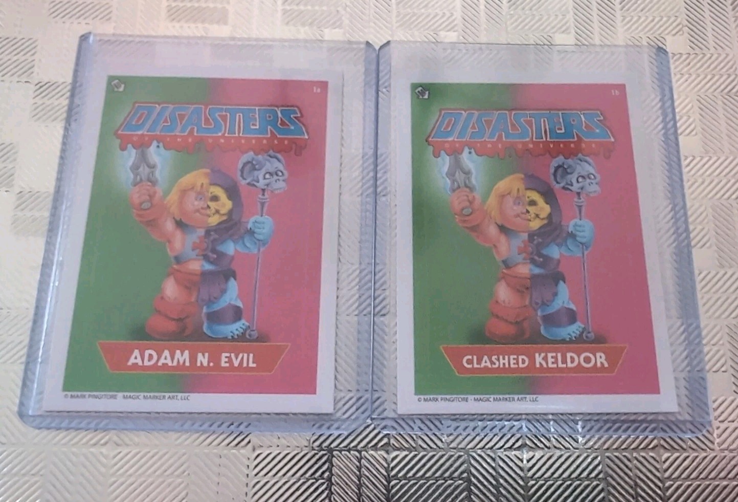 Mark Pingatore Disasters Of The Universe 1a & 1B Adam N. Evil & Clashed Keldor