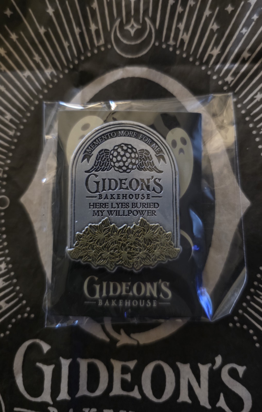 Gideon\'s Bakehouse - Tombstone Pin