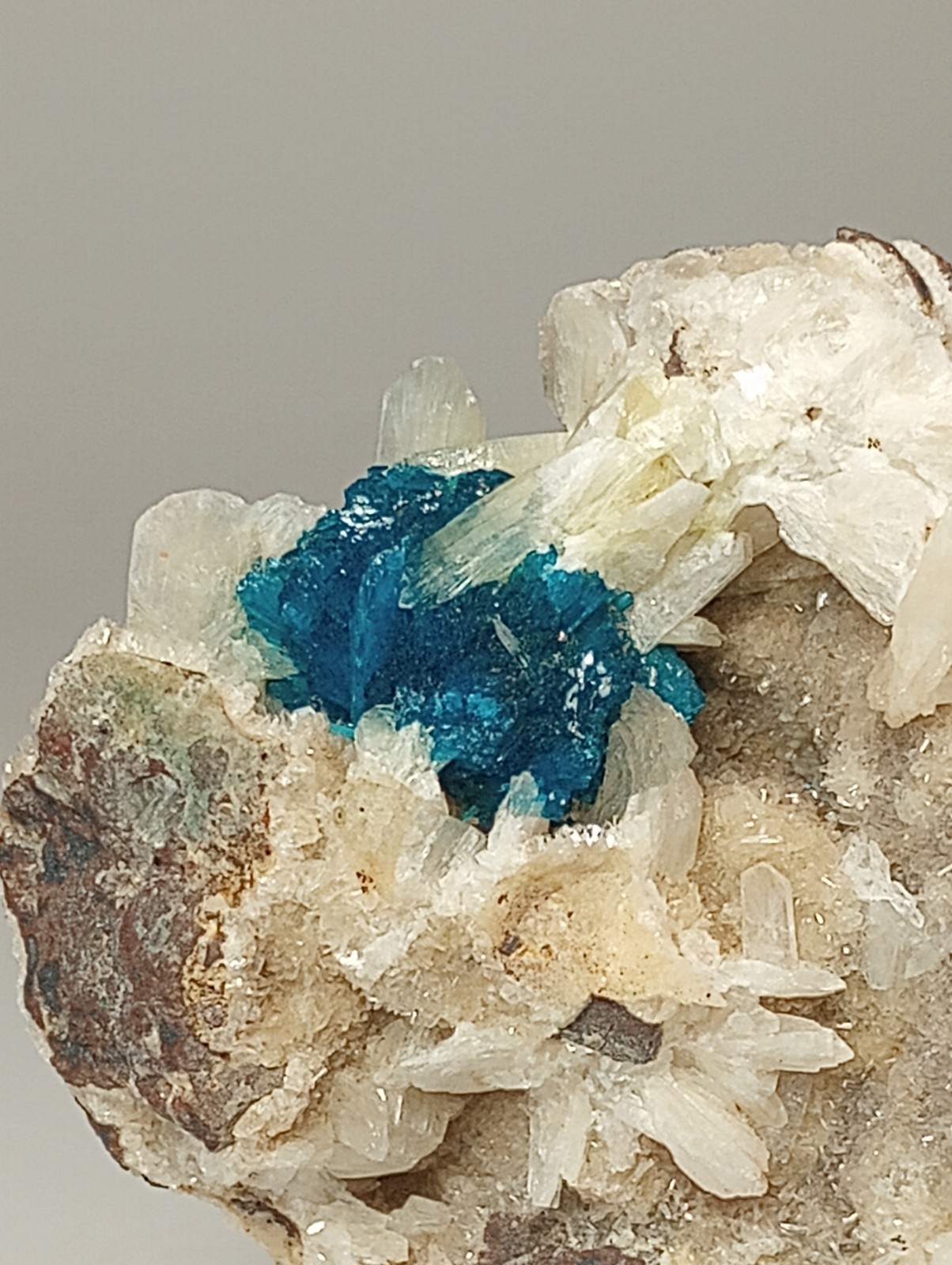 Cavansite with Stilbite Wagholi Quarries Pune District India