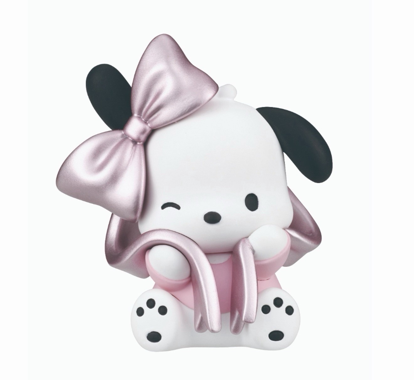Gacha Sanrio Characters Ballet Ribbon Figure Vol. 2 Capsule Toy Pochacco Gacha Sanrio Characters Ballet Ribbon Figure Vol. 2 Capsule Toy Pochacco
