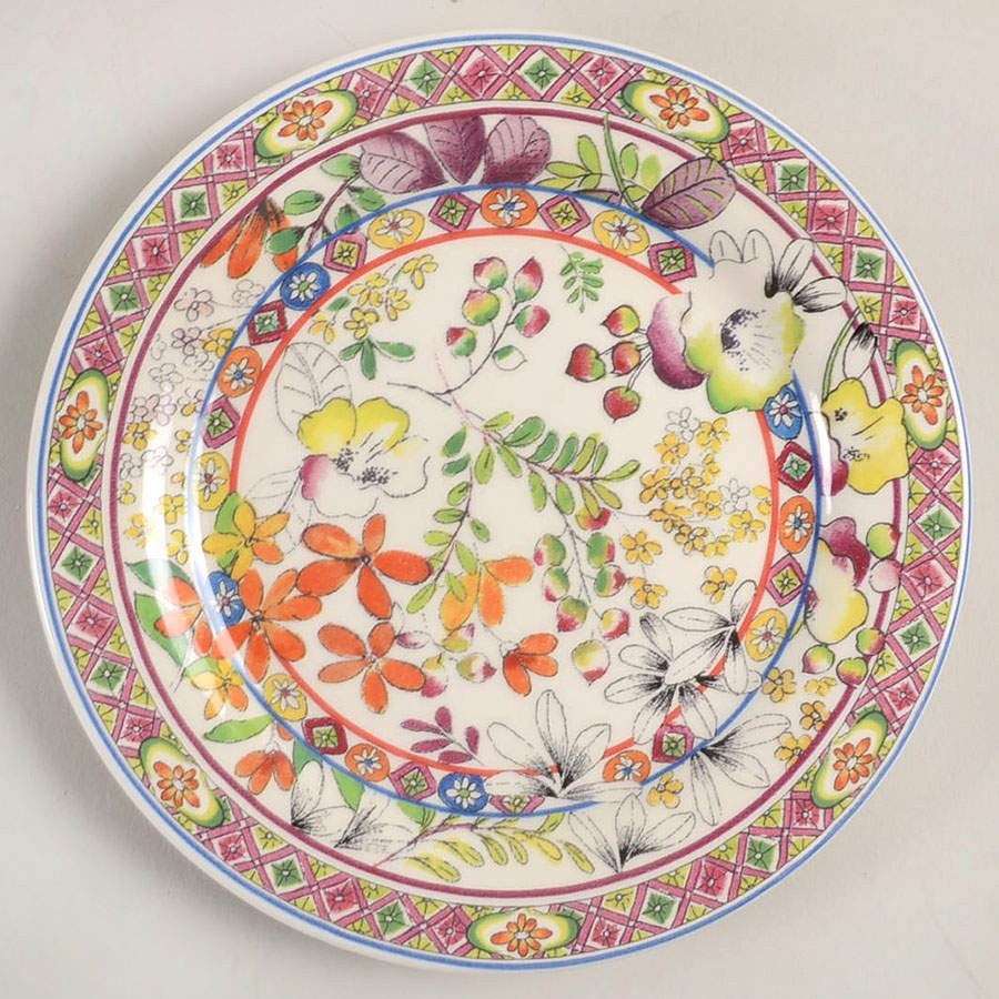 Faiencerie De Gien Bagatelle Canape Plate 10179925