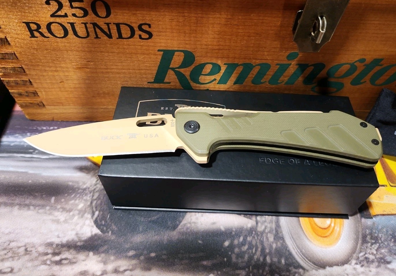 NIB  Buck Knives 840 Marksman Botm June 2022   500 Made