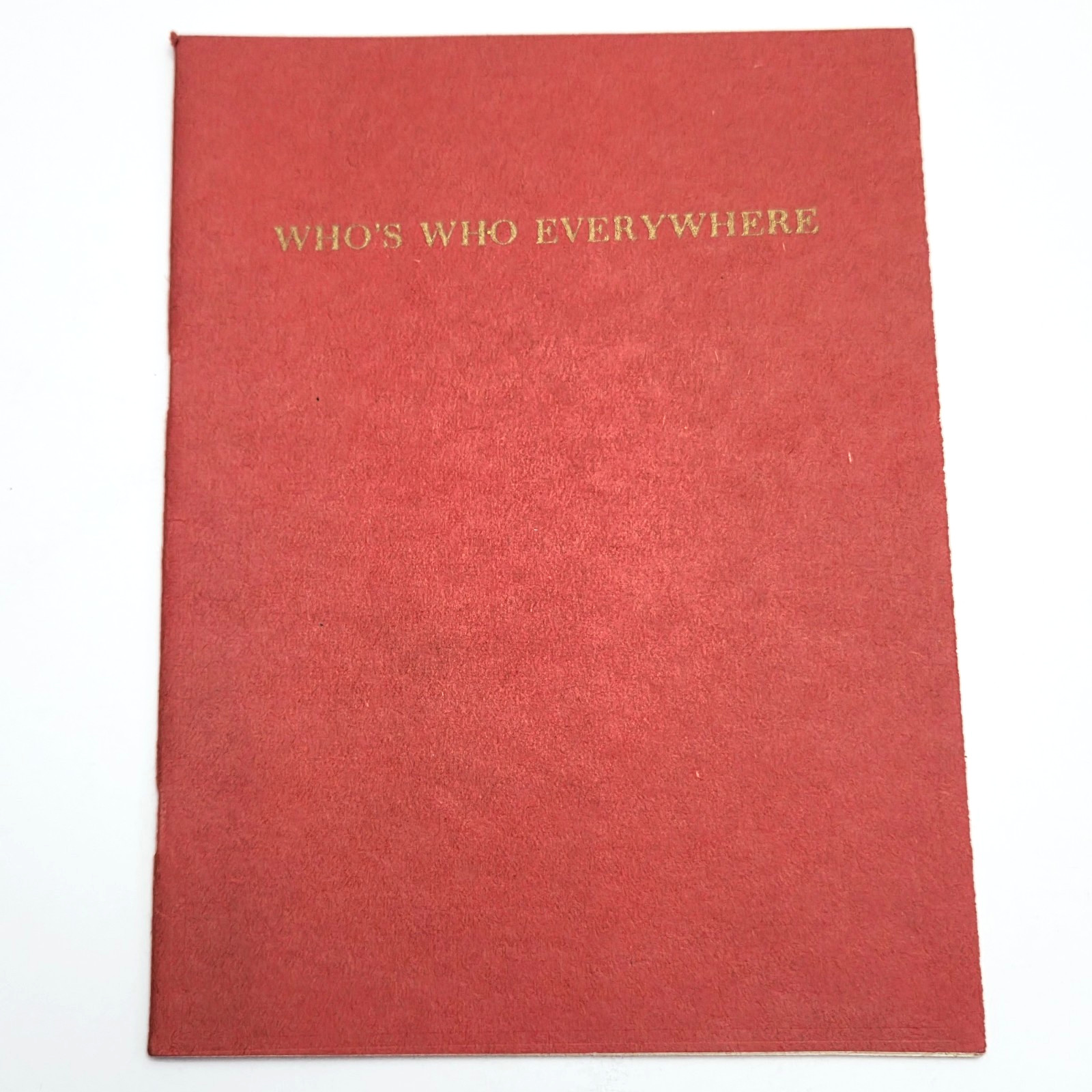 1926 Chrysler Who\'s Who Everywhere Dealer Sales Brochure Famous Owners Book