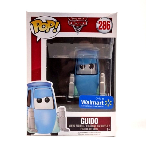 Funko Pop Vinyl Pixar Guido Walmart Exclusive Figure 286 Cars 3 Blue Loader Funko Pop Vinyl Pixar Guido Walmart Exclusive Figure 286 Cars 3 Blue Loader