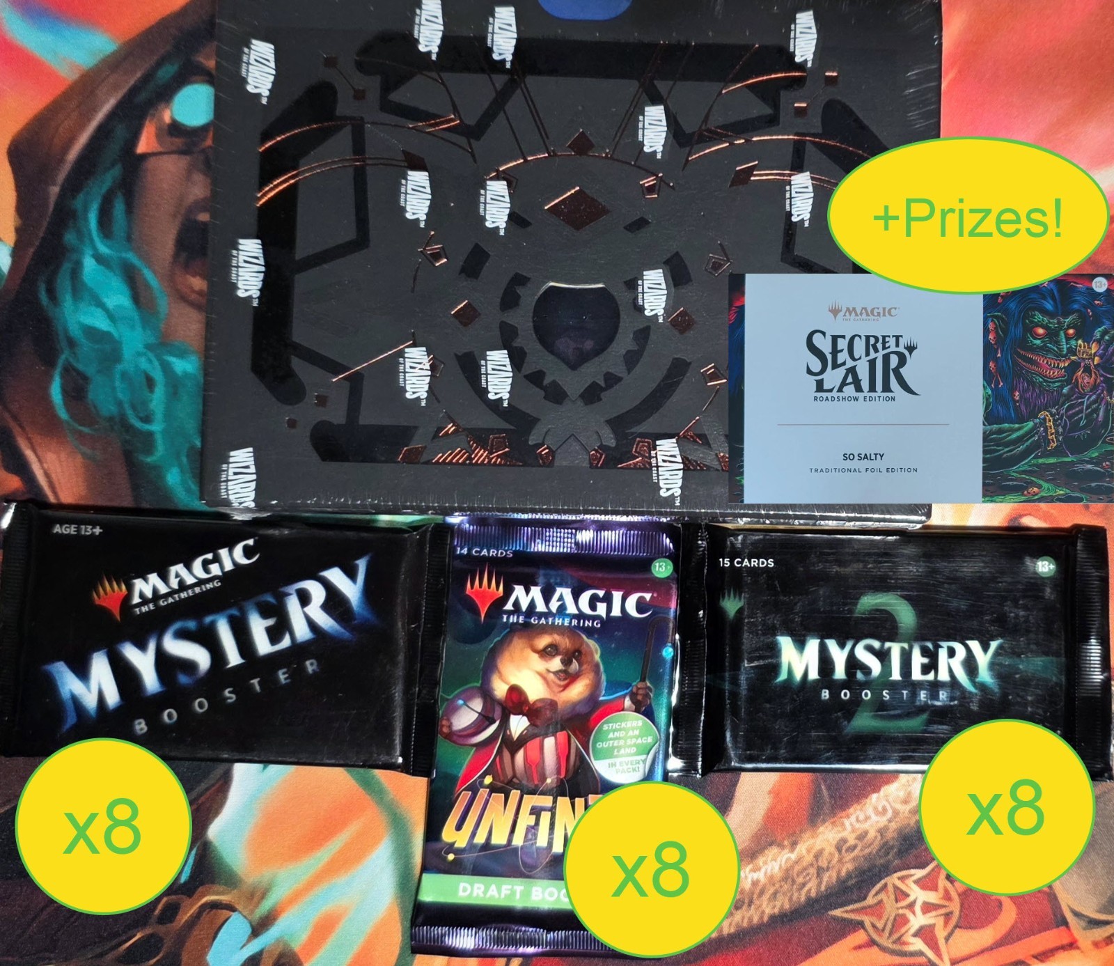 ⭐🔥 ULTIMATE Curated MTG Chaos Draft Party - 24 Packs + Prizes @ 90% TCG Low🔥⭐