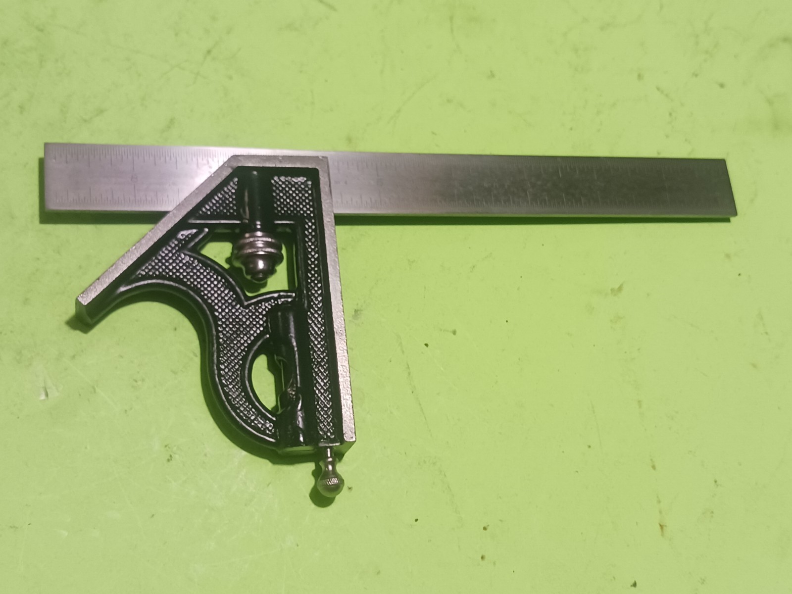 Antique Early Starrett combination square 9