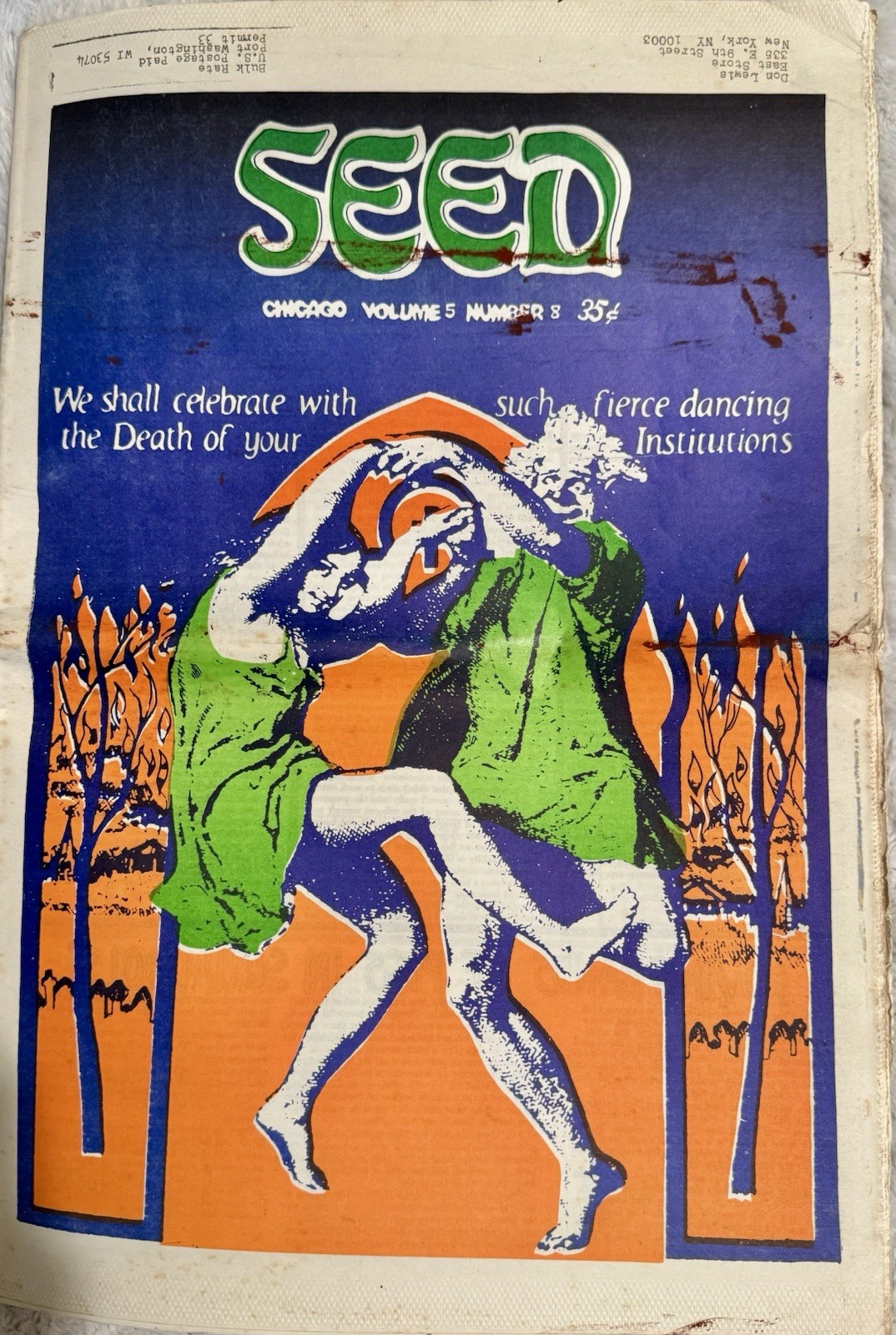 THE CHICAGO SEED — VOL. 5, NO. 8 — 1970