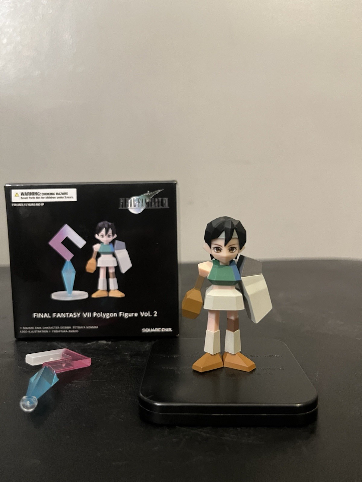 NEW Official Square Enix Final Fantasy VII Yuffie Kisaragi Polygon Mini Figure NEW Official Square Enix Final Fantasy VII Yuffie Kisaragi Polygon Mini Figure