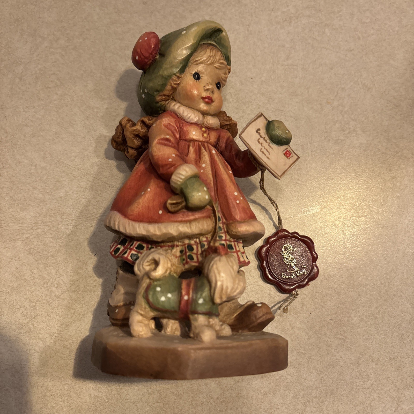 Anri Woodcarving Sarah Kay 7in  