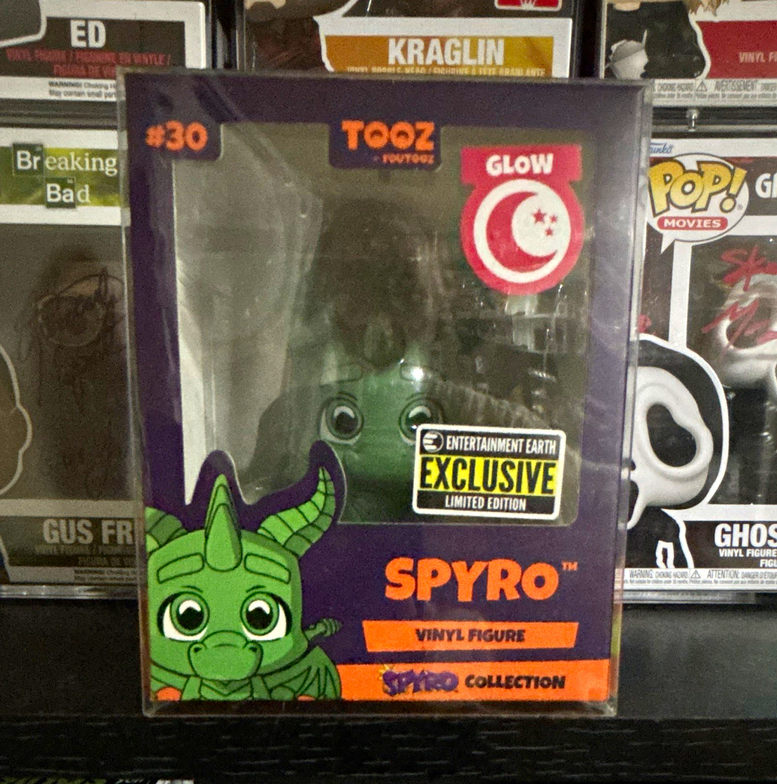 Youtooz Spyro #30 Glow in the Dark Limited Edition Vinyl Figure 250 pcs