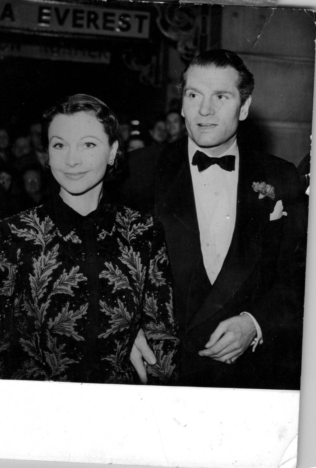 1950s HOLLYWOOD VIVIEN LEIGH STUNNING PORTRAIT CANDID ORIGINAL PHOTO MA82