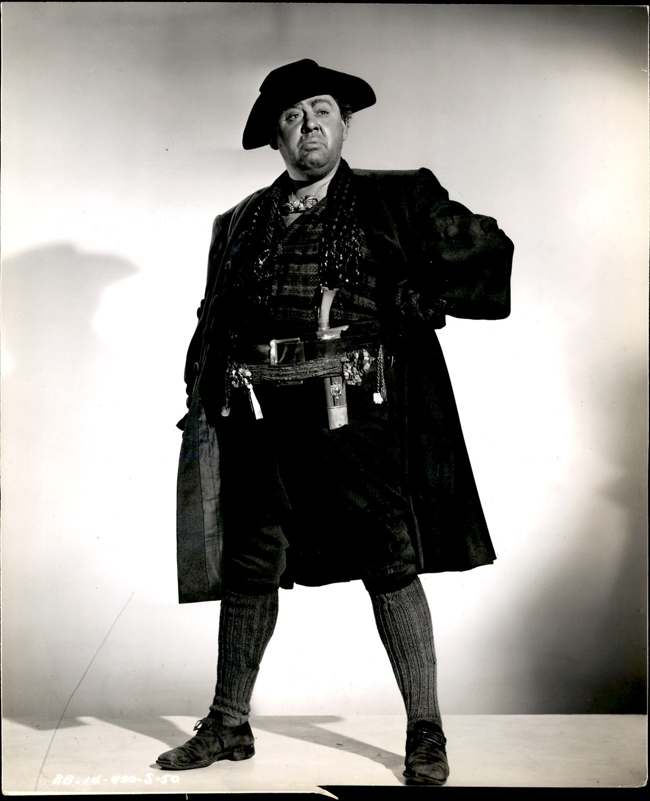 LDE7 Original Photo CHARLES LAUGHTON \ LDE7 Original Photo CHARLES LAUGHTON \