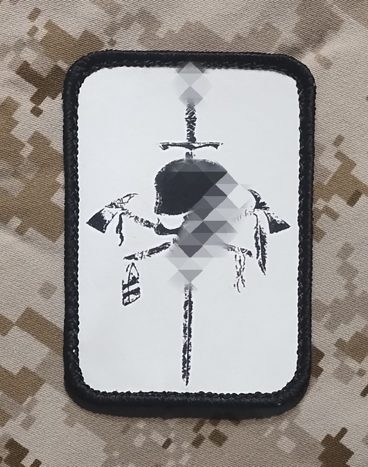 NSWDG DevGru Silver SQN Large 1st Emblem Printed Reflective Copyright Design