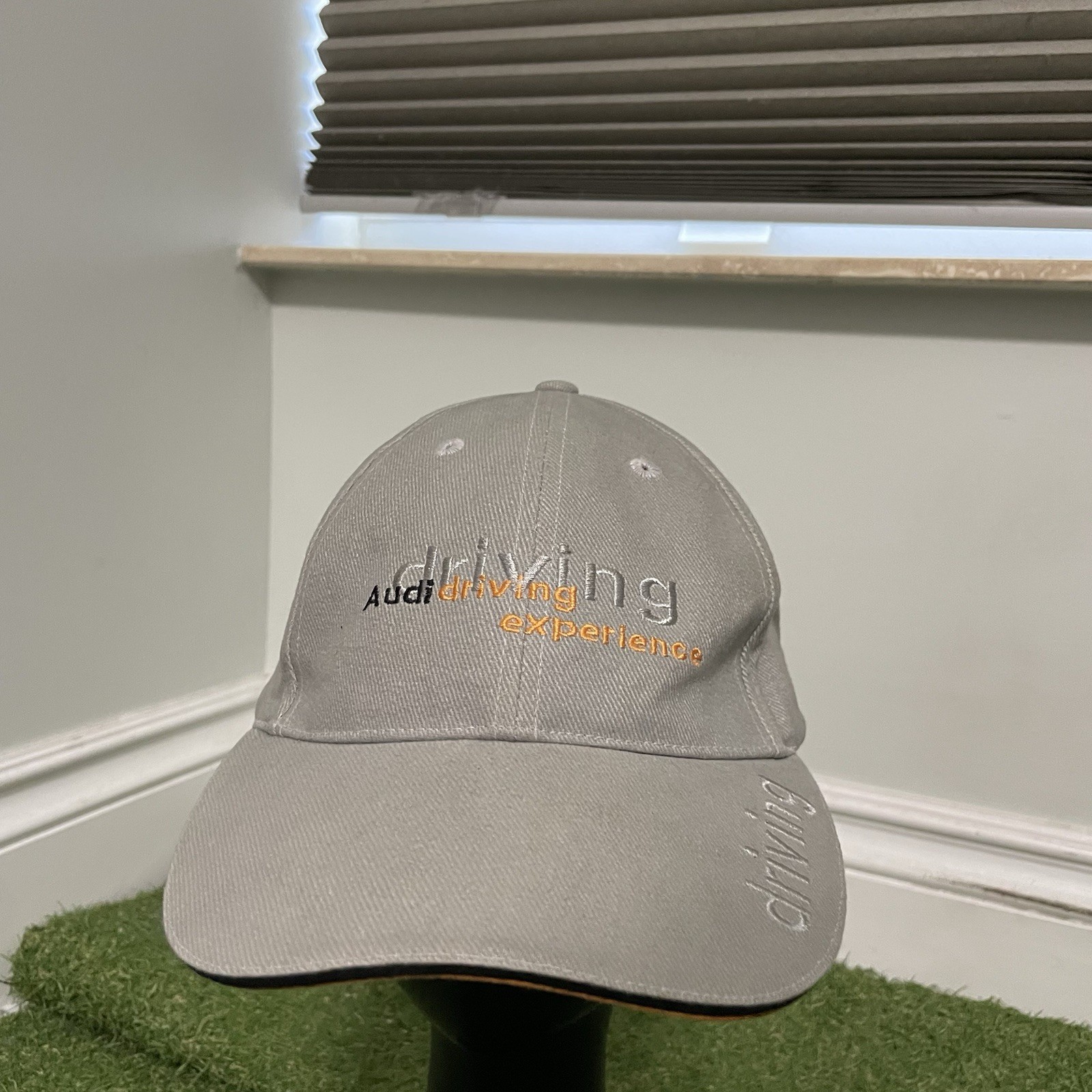 Audi Driving Experience Gray Baseball Hat Cap Adjustable Audi Driving Experience Gray Baseball Hat Cap Adjustable