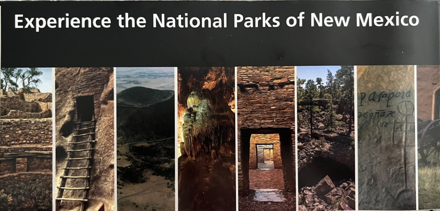 EXPERIENCE the PARKS of NEW MEXICO  NATIONAL PARK SERVICE UNIGRID BROCHURE/MAP A