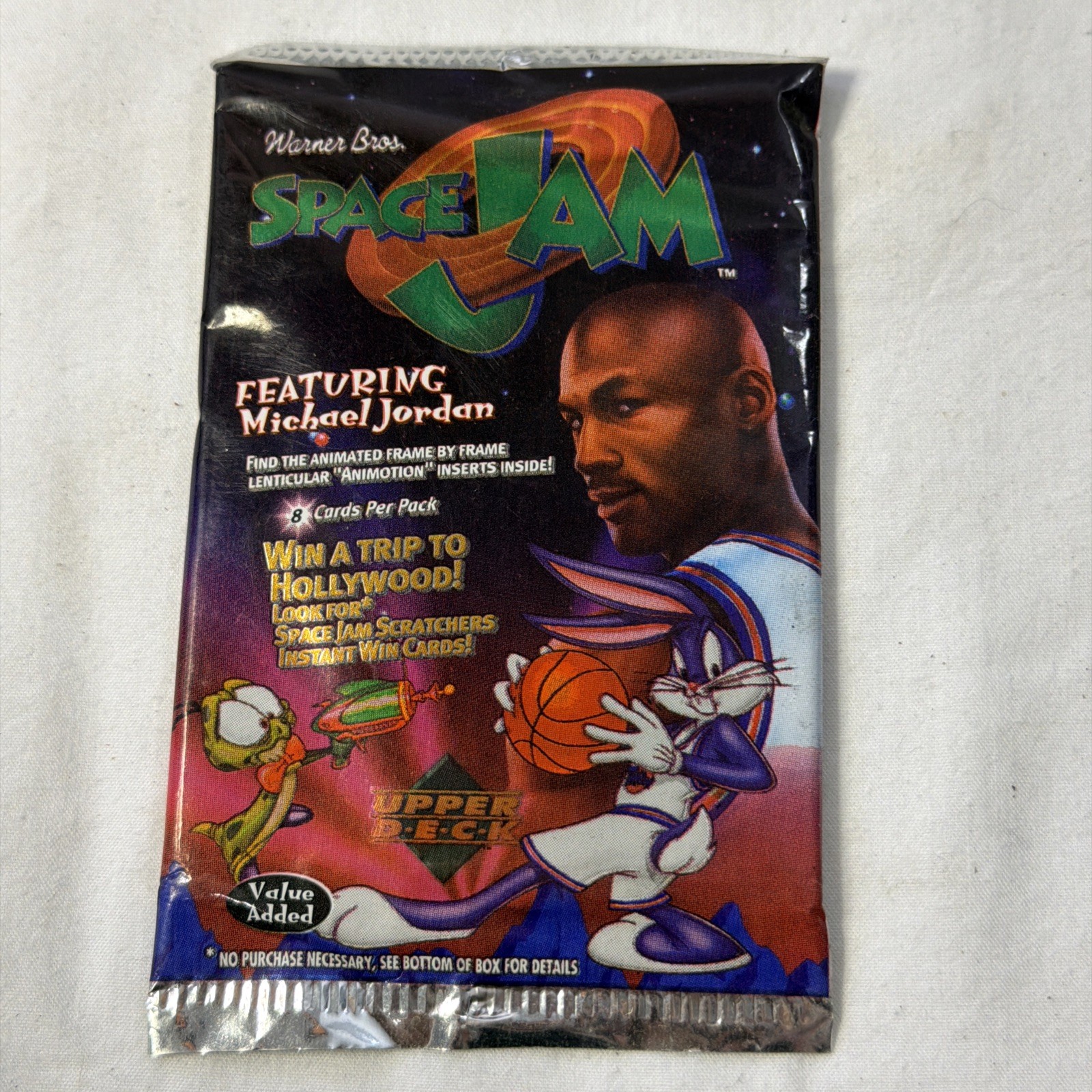 1996 Upper Deck Space Jam Hobby Card Pack Michael Jordan