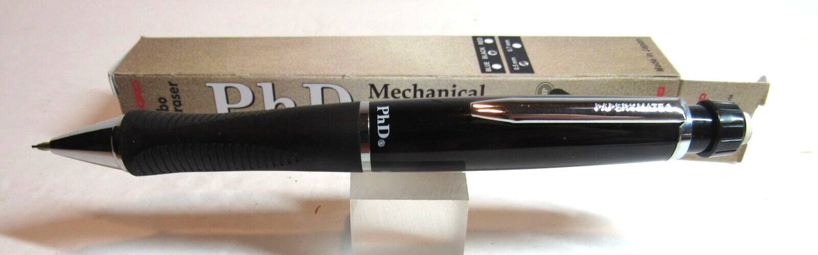 Sanford/Paper Mate PhD Fat Mechanical Pencils .5mm, BLACK, Gift Boxed-Made Japan Sanford/Paper Mate PhD Fat Mechanical Pencils .5mm, BLACK, Gift Boxed-Made Japan